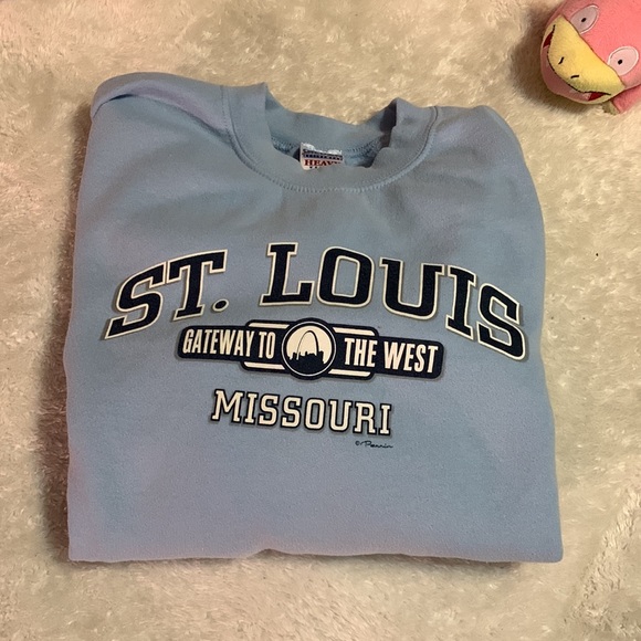 Baby blue St. Louis pullover - Picture 5 of 5